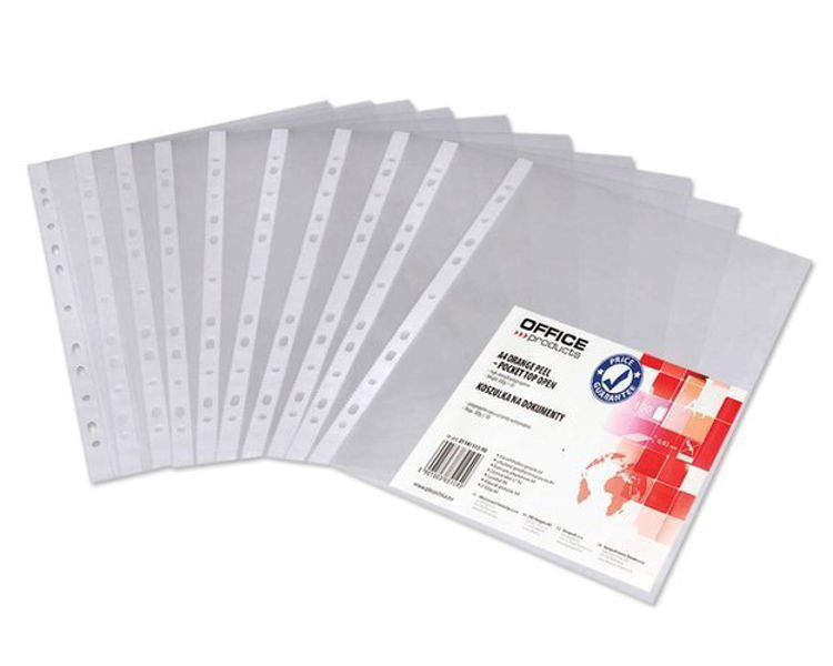 Picture of 8963-A4 PACK OF 100 -Punch Pockets X100Pcs 55Mic